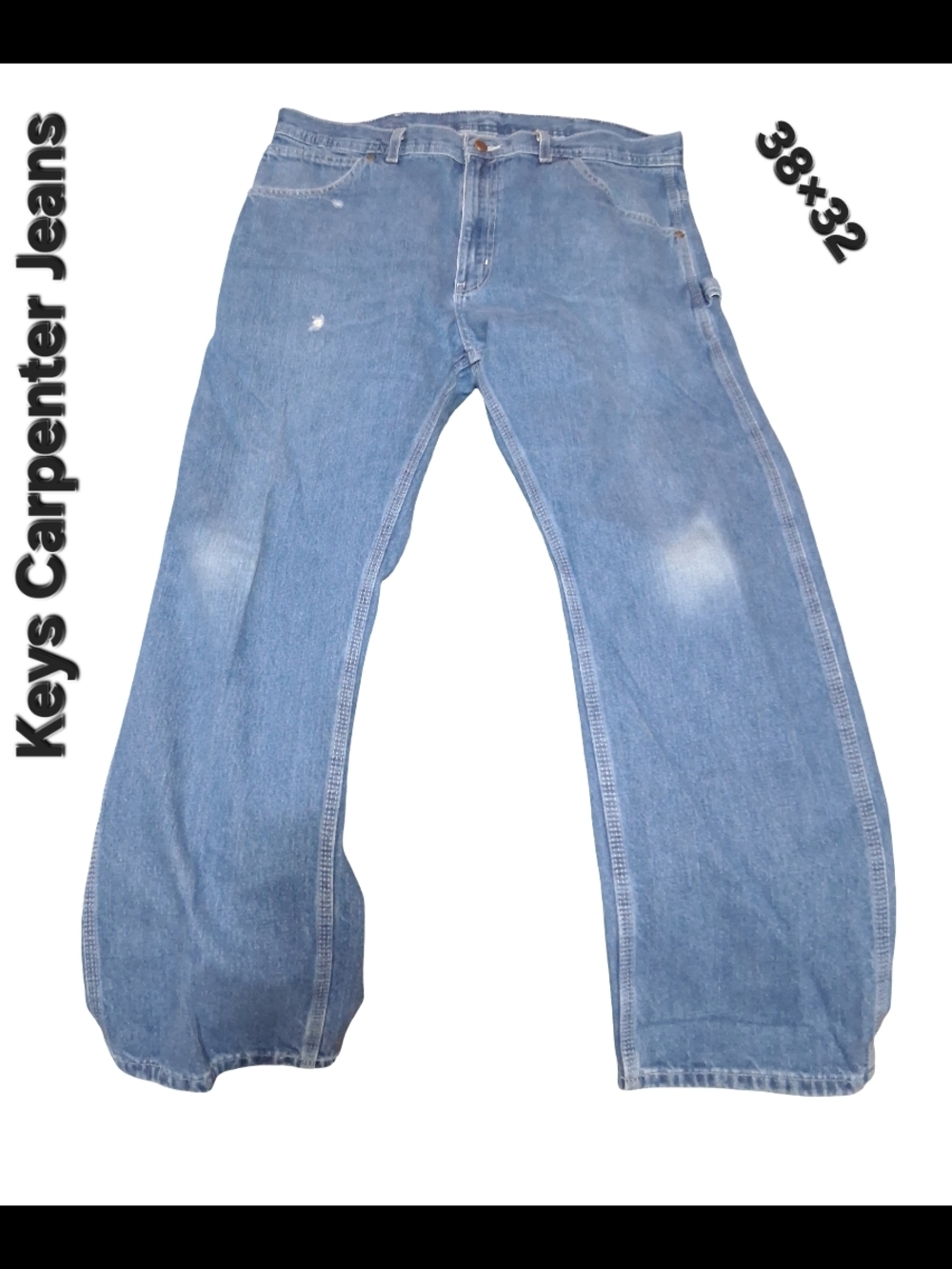 Clothes: Mens KEYS Carpenter Jeans 38×32